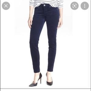 Kut From the Kloth Relaxed Fit Skinny Corduroy Pants - Petite